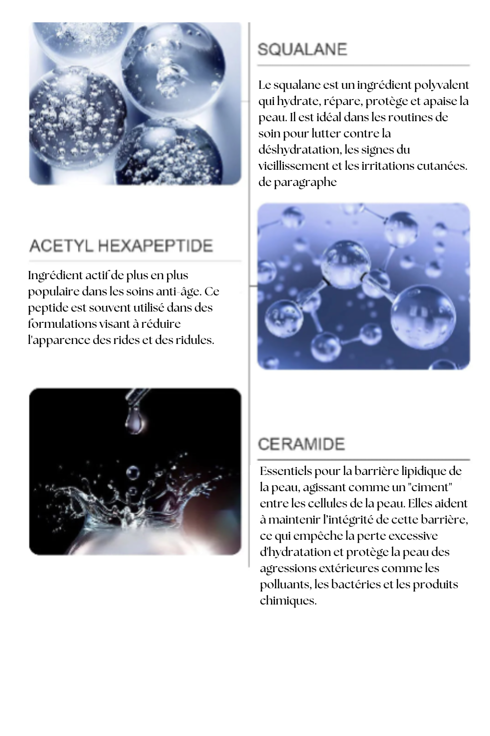 Sérum visage au rétinol