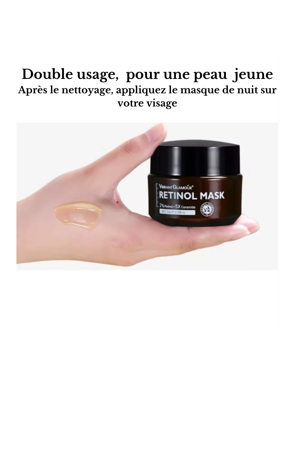 Masque de nuit anti-âge